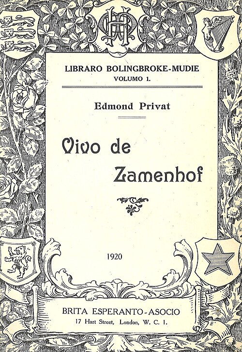 Vivo de Zamenhof 1920